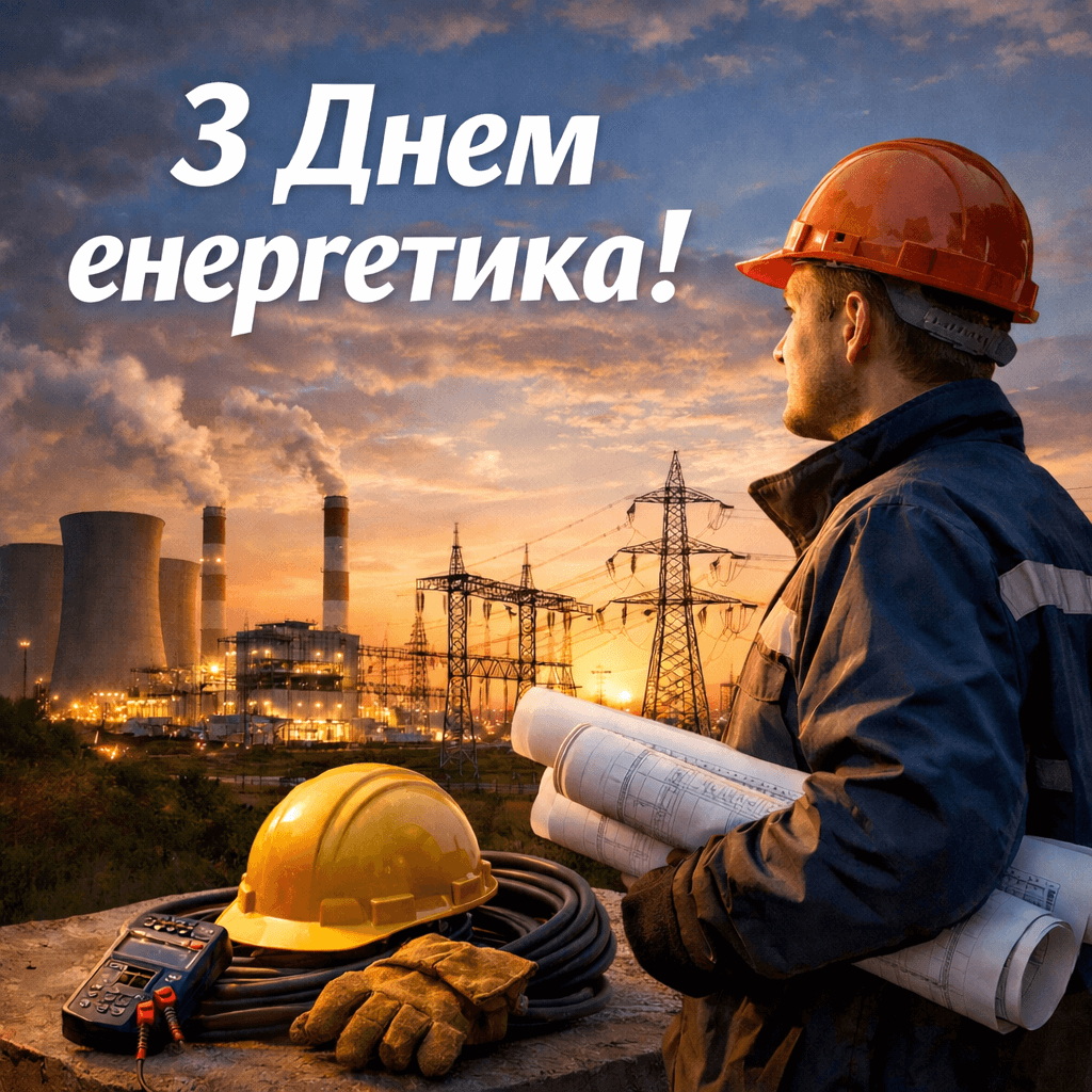 Вітання з Днем енергетика України від команди Computer Logic Group!